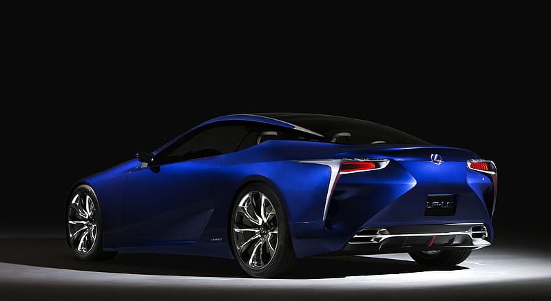 Lexus LF-LC Blue Concept - Rear , car, HD wallpaper