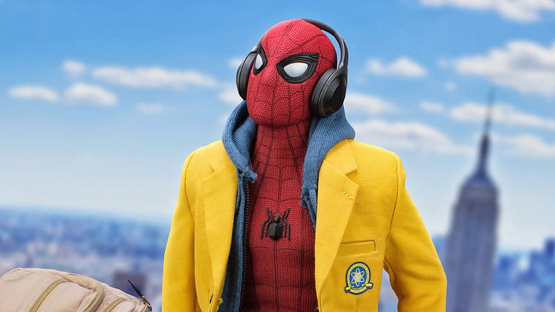 Spiderman escuchando música, spiderman, superhéroes, Fondo de pantalla HD |  Peakpx