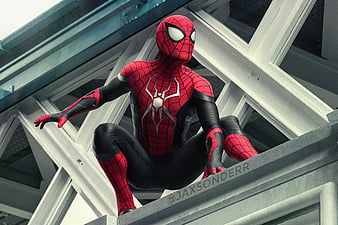 Spider Man King Of Queens, spiderman, superheroes, artwork, artist, artstation, HD wallpaper