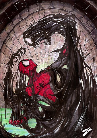ArtStation - Spider-Man and Venom