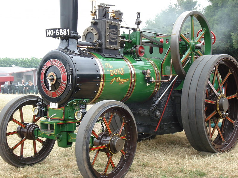steam traction engine, steam power, traction engine, masham2013, vintage, HD wallpaper