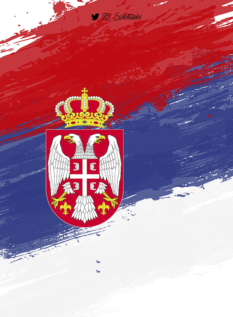 Serbia, fifa, flag, flags, football, russia, russia 2018, soccer, srbija, team, world cup, HD phone wallpaper