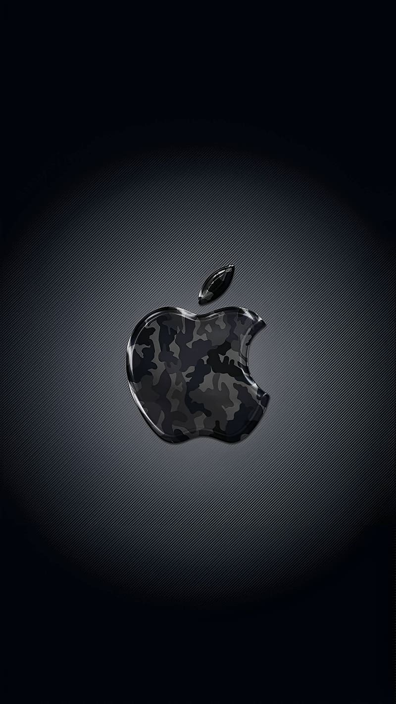 Apple Iphone New, Camouflage Logo, apple logo, HD phone wallpaper