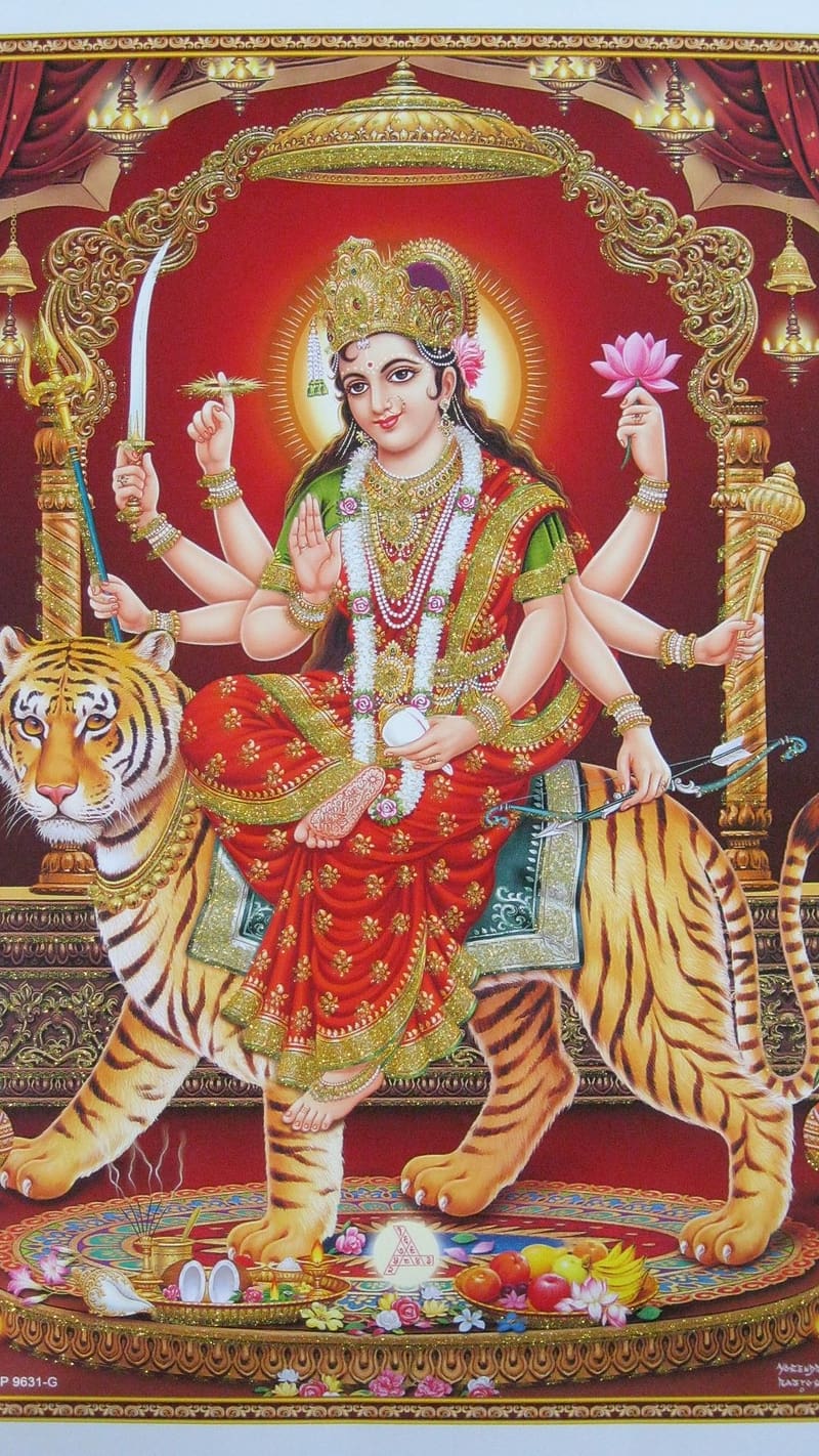 Mataji Ka , devi maa, lord, god, HD phone wallpaper