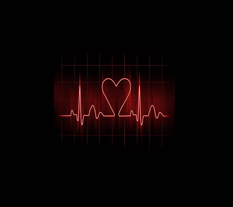 Heartbeat, cute, emo, heart, love, HD wallpaper | Peakpx