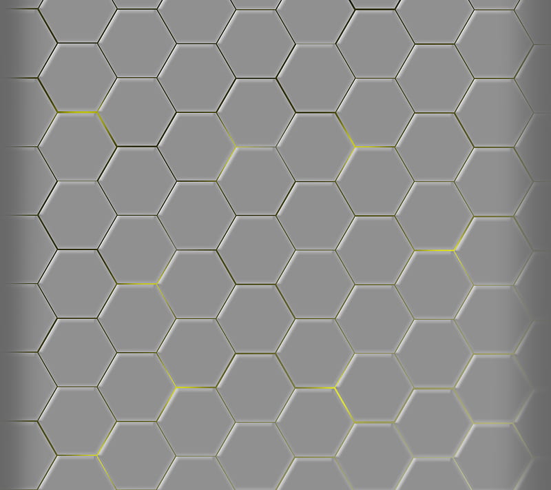 Hive, beehive, desenho, gris, metal, polygon, yellow, HD wallpaper