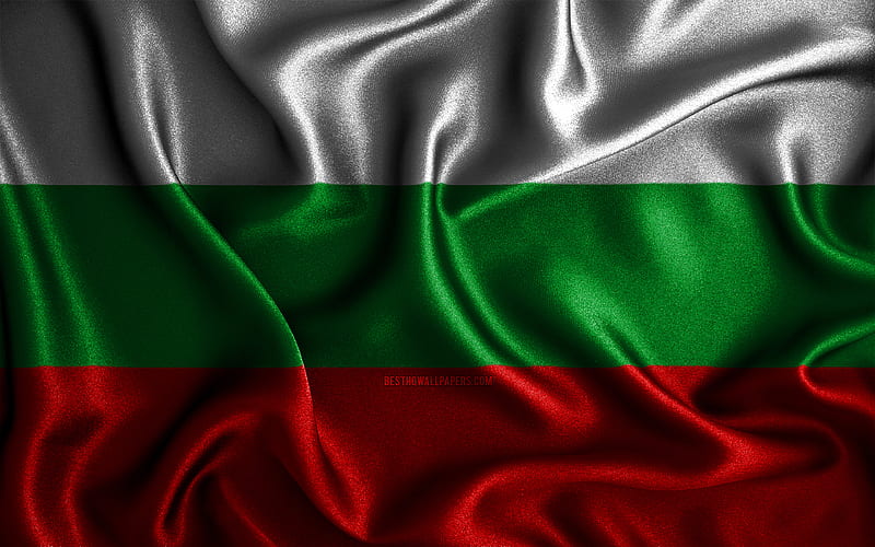 Bulgarian flag silk wavy flags, European countries, national symbols, Flag  of Bulgaria, HD wallpaper | Peakpx