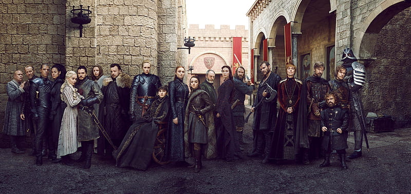 Game of Thrones 2019 Full Cast, HD wallpaper