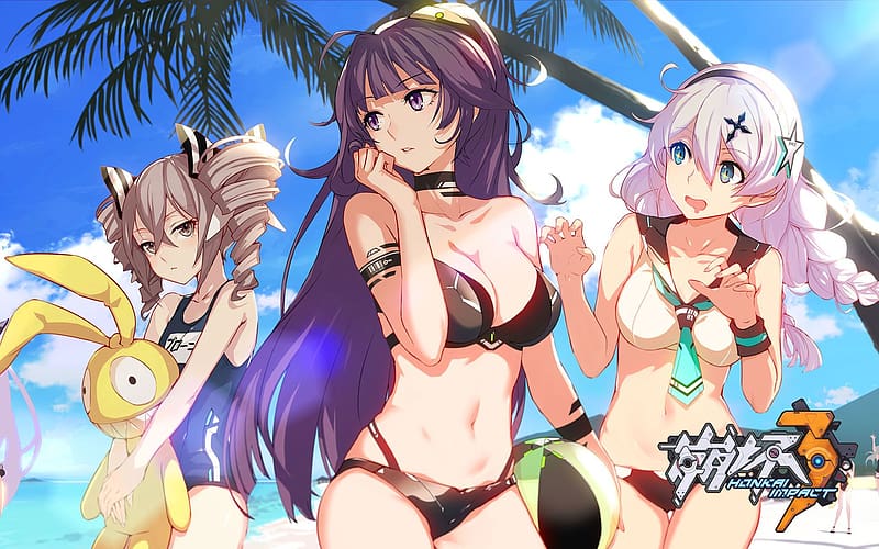 Video Game, Bronya Zaychik, Kiana Kaslana, Raiden Mei, Honkai Impact 3Rd, HD wallpaper