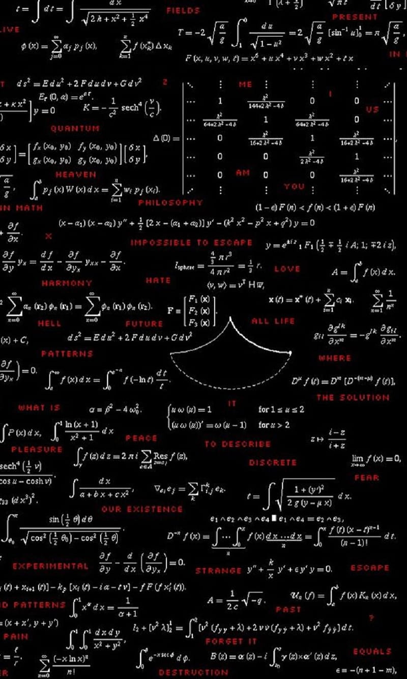 equations , math, science, HD phone wallpaper