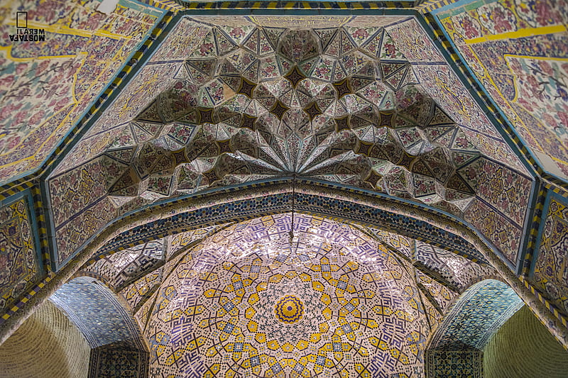 vakil mosque-shiraz, art, iranian architecture, mosque, mostafa meraji, persian architecture, tourism, traveling, trip, vakil mosque, HD wallpaper