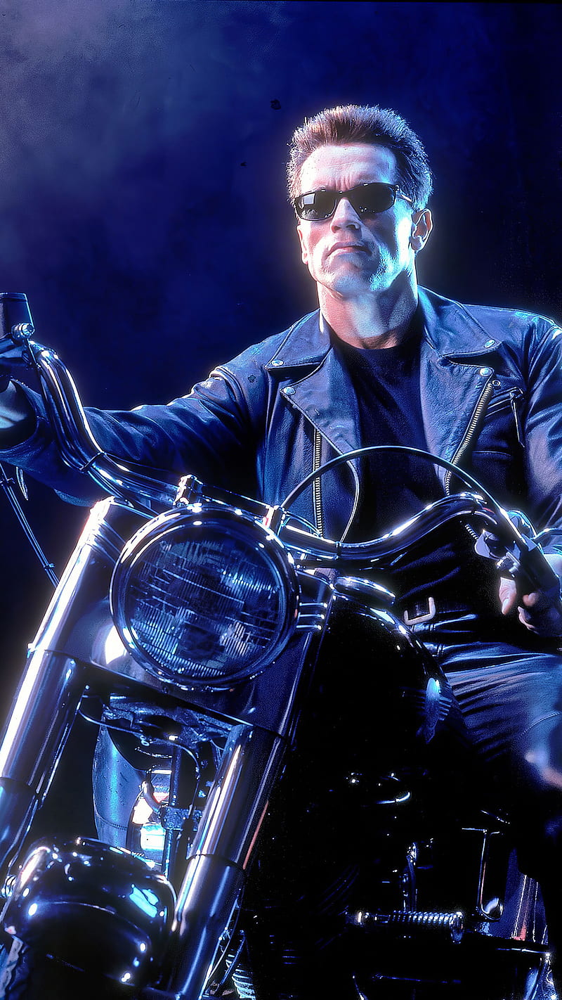 The Terminator Bike, movies, arnold schwarzenegger, the terminator,  hollywood, HD phone wallpaper | Peakpx