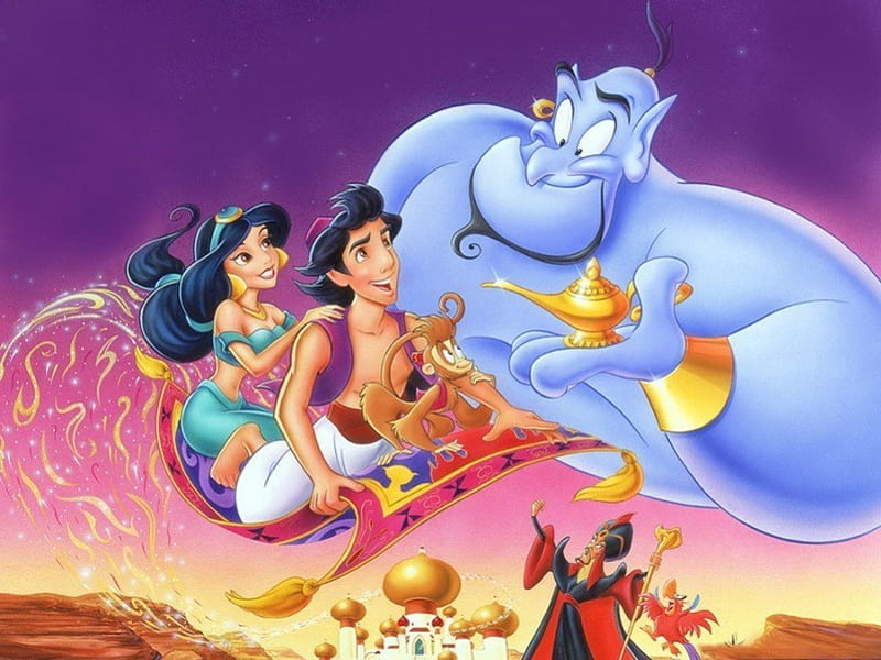 alladin, jasmine, prince, disney, HD wallpaper alladin, jasmine, prince, disney, HD wallpaper