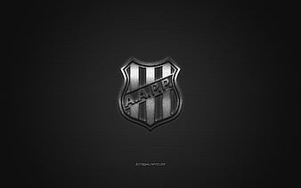 Ponte Preta, Brazilian football club, golden silver logo, Campinas ...