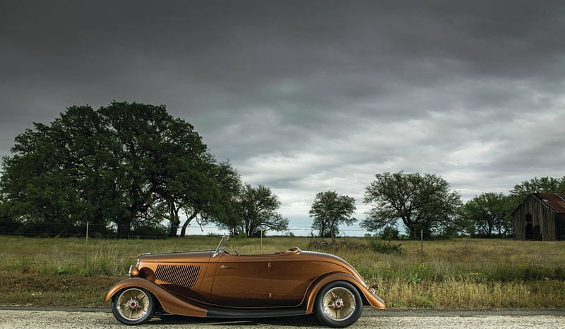 1933-Ford-Roadster, Classic, Hotrod, Ford, 1933, HD wallpaper