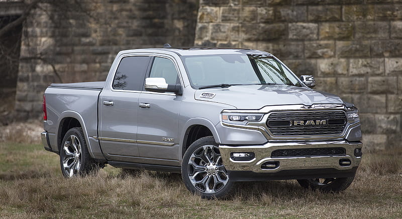 2019 Ram 1500 Limited - Front Three-Quarter, car, HD wallpaper | Peakpx