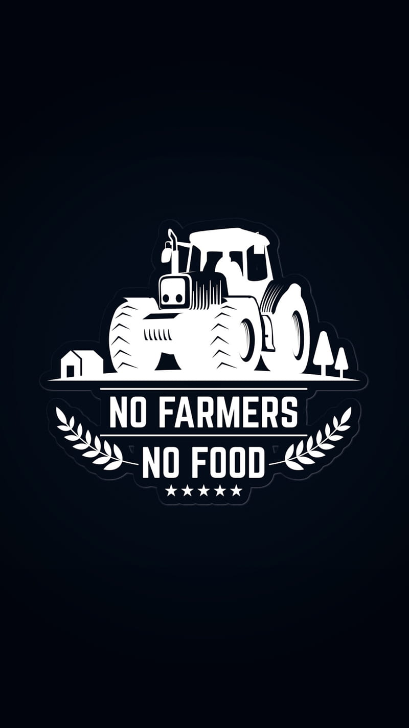 No Farmer No Food , ekta, kisan, nofarmernofood, zindabad, HD phone wallpaper