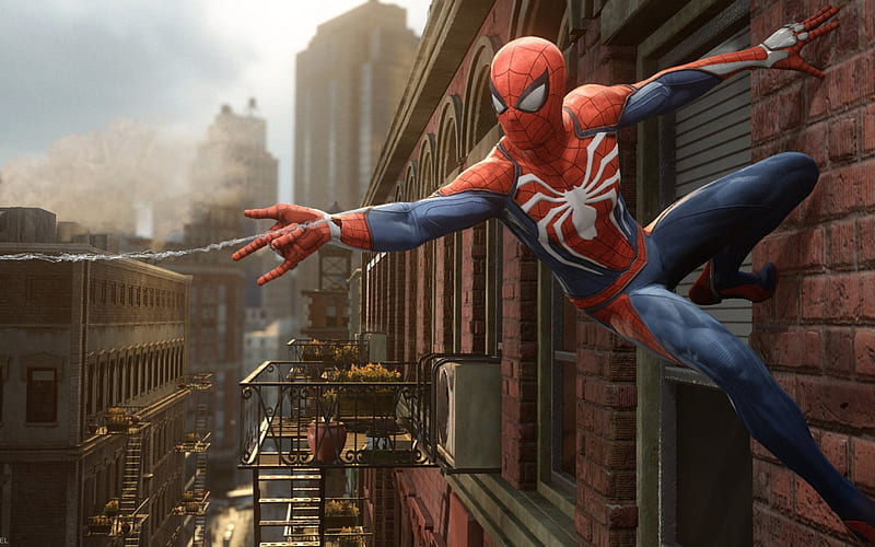 Spiderman, 2016, PS4, superhero, HD wallpaper