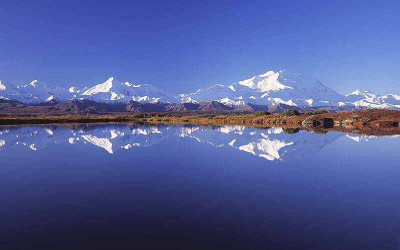Alaska-Mount McKinley, HD wallpaper