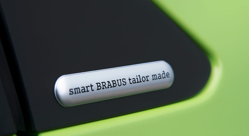 2015 Smart ForTwo BRABUS Tailor Made - Badge , car, HD wallpaper