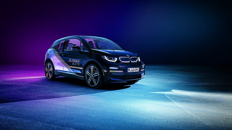 BMW i3 Urban Suite, CES 2020, electric car, 2020 cars, HD wallpaper
