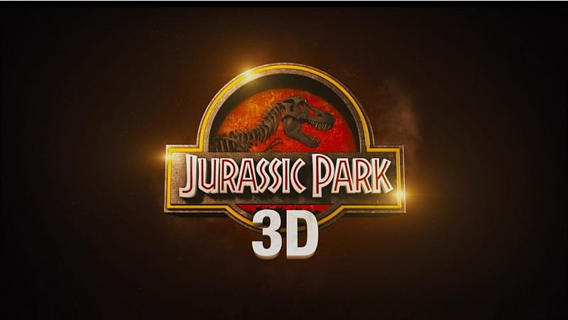 Jurassic Park 3D Logo, HD wallpaper