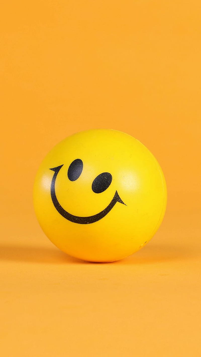 Happy Smiley, face, yellow, HD phone wallpaper