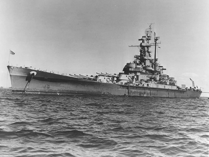 USS Alabama, guerra, battle, ship, alabama, HD wallpaper