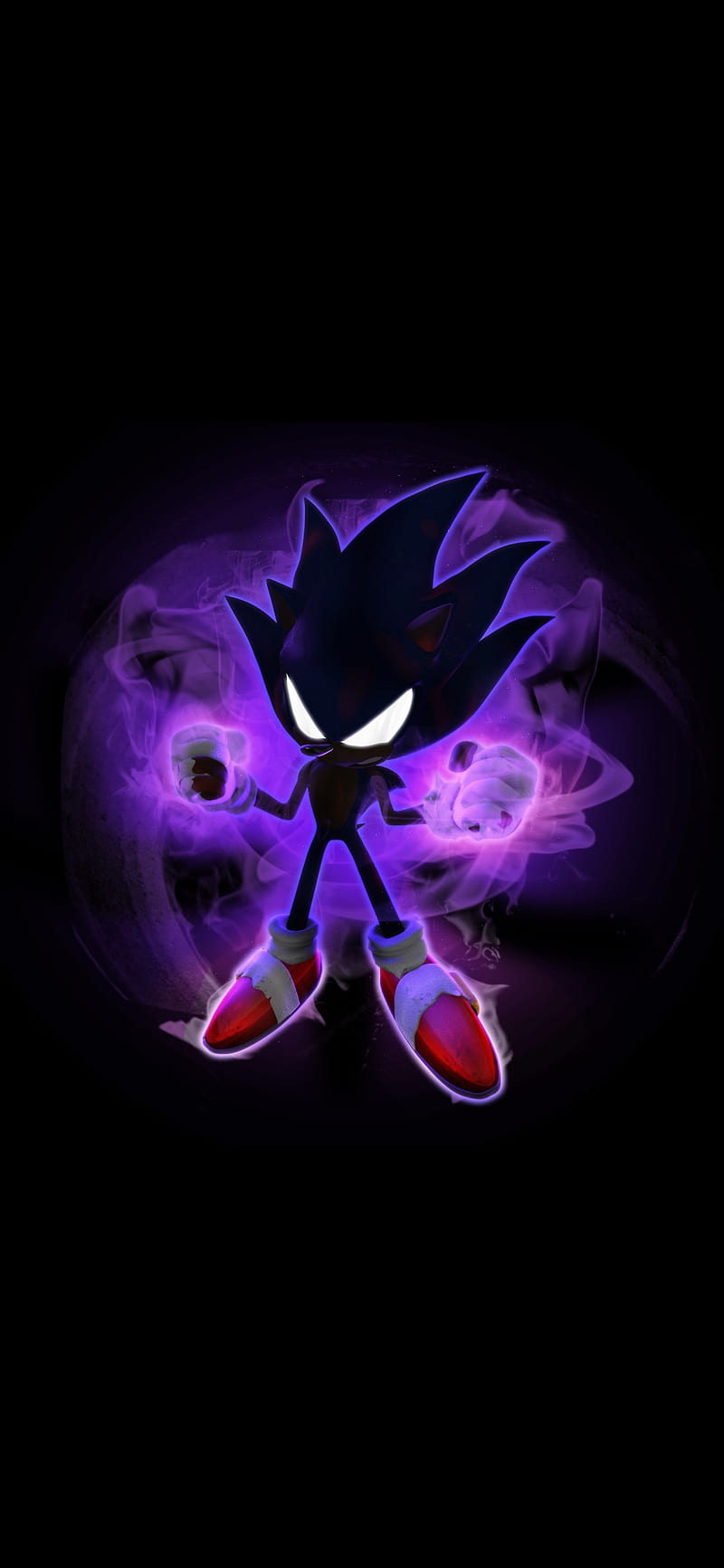 Dark sonic  Sonic, Sonic the hedgehog, Sonic fan art