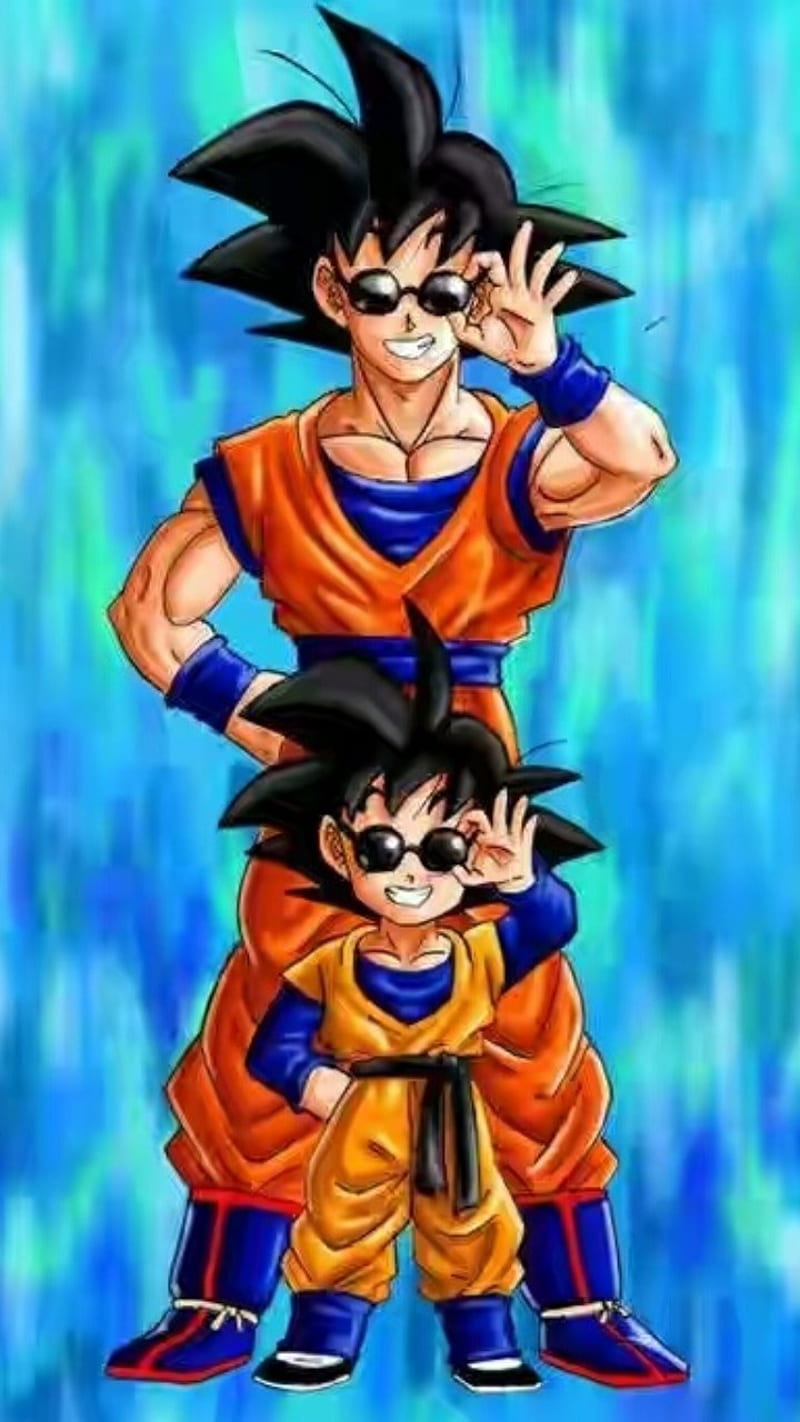 dragon ball z goku and gohan together