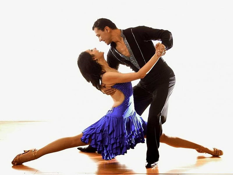 Fantastic move in salsa, people, music, entertainment, dance, couple, salsa, HD wallpaper