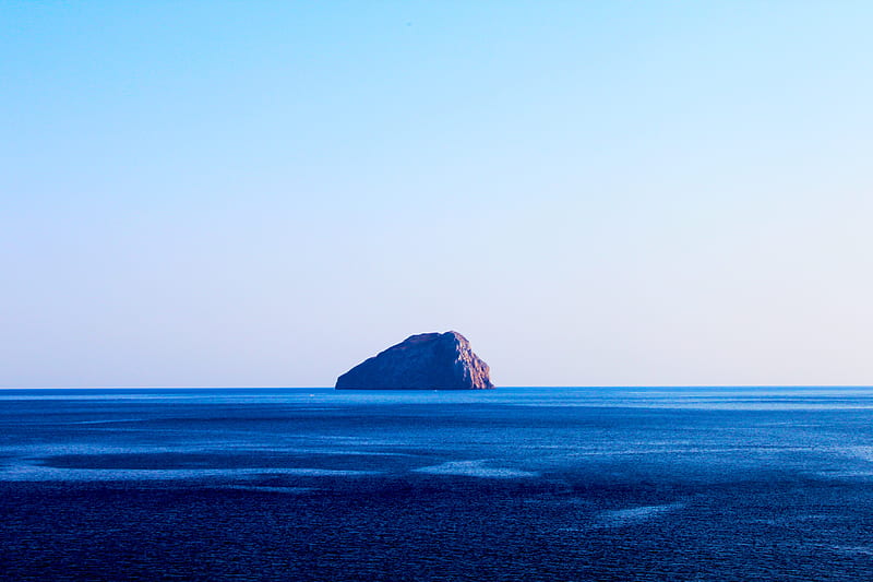 Water Ocean Island Rock, water, ocean, island, rock, nature, HD wallpaper