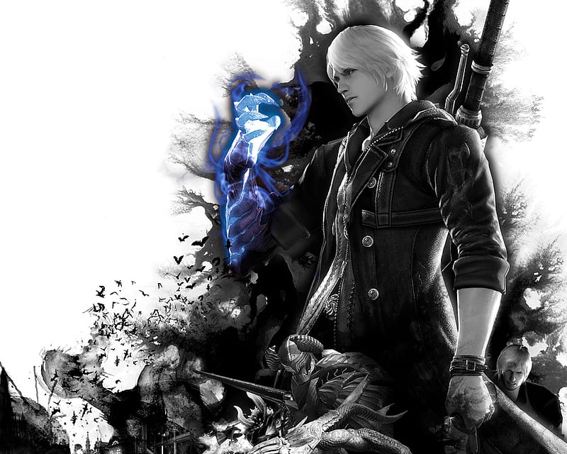 DMC Devil may cry 2 game special wallpaper by me by Hatredboy on