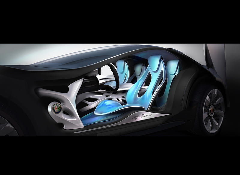 Bertone Pandion Concept - Interior View, car, HD wallpaper