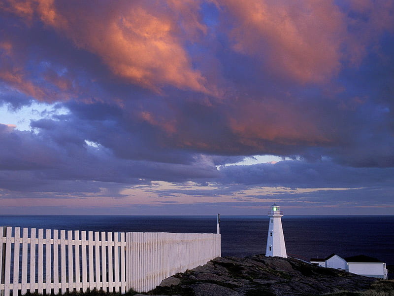 Canada, Lighthouse, Man Made, Newfoundland, HD wallpaper