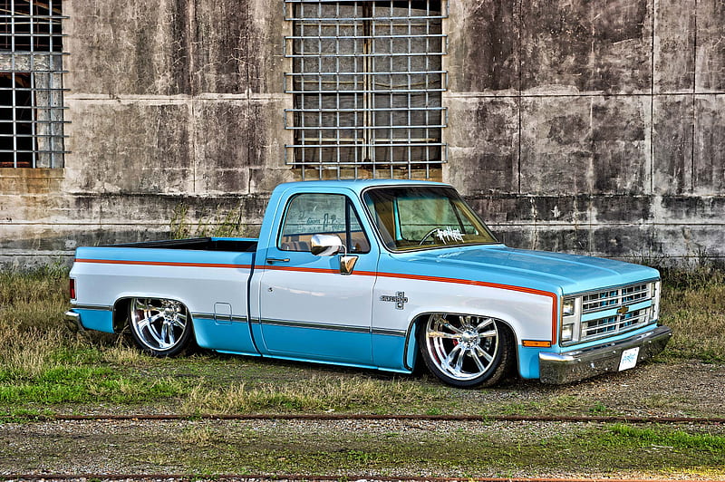 1985 chevy truck lifted wallpaper