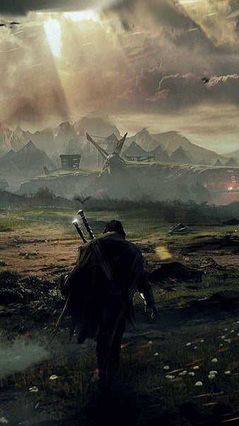 Wallpaper Sauron Mordor Video Games Darkness Middle Earth Shadow of War  Background  Download Free Image