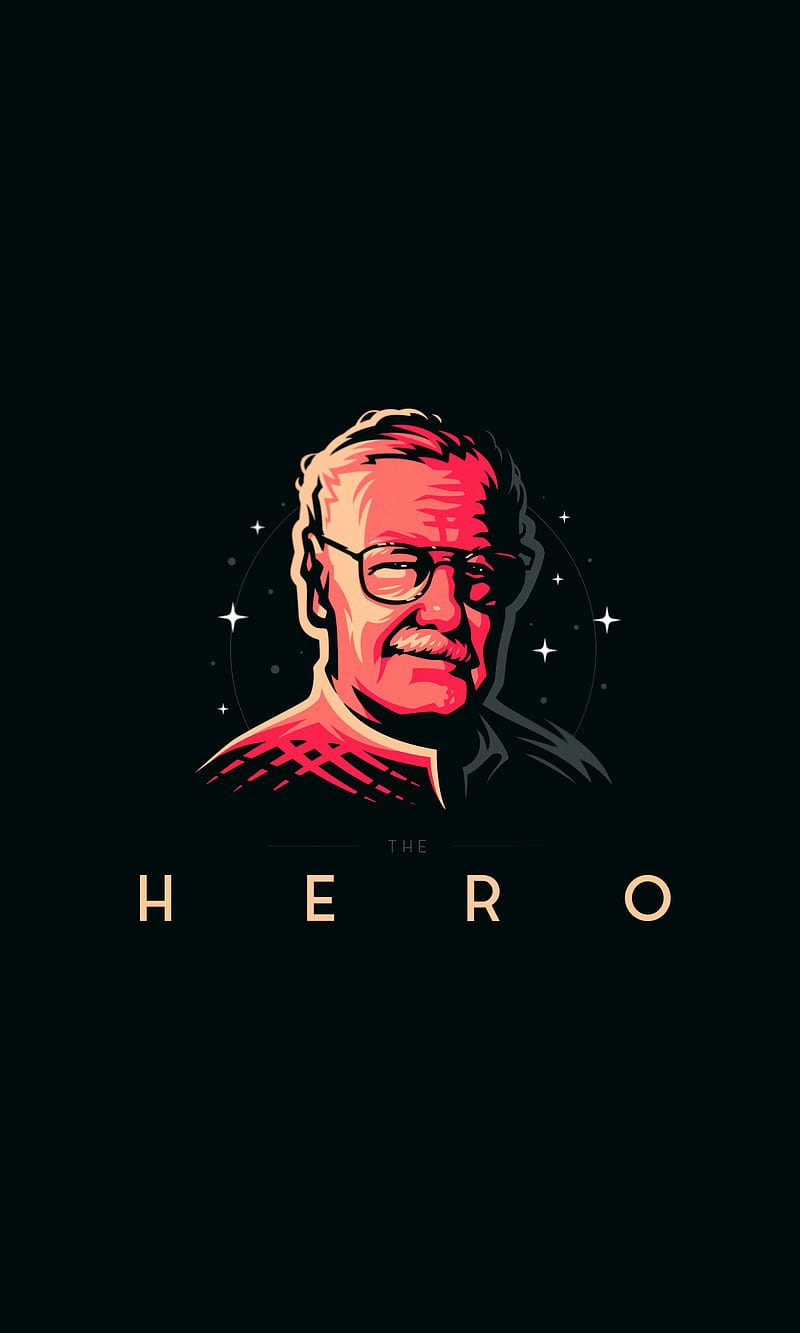 Stan Lee, hero, marvels, HD phone wallpaper