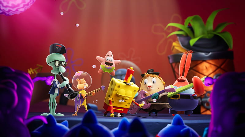 Video Game, SpongeBob SquarePants: The Cosmic Shake, SpongeBob SquarePants , Patrick Star, HD wallpaper