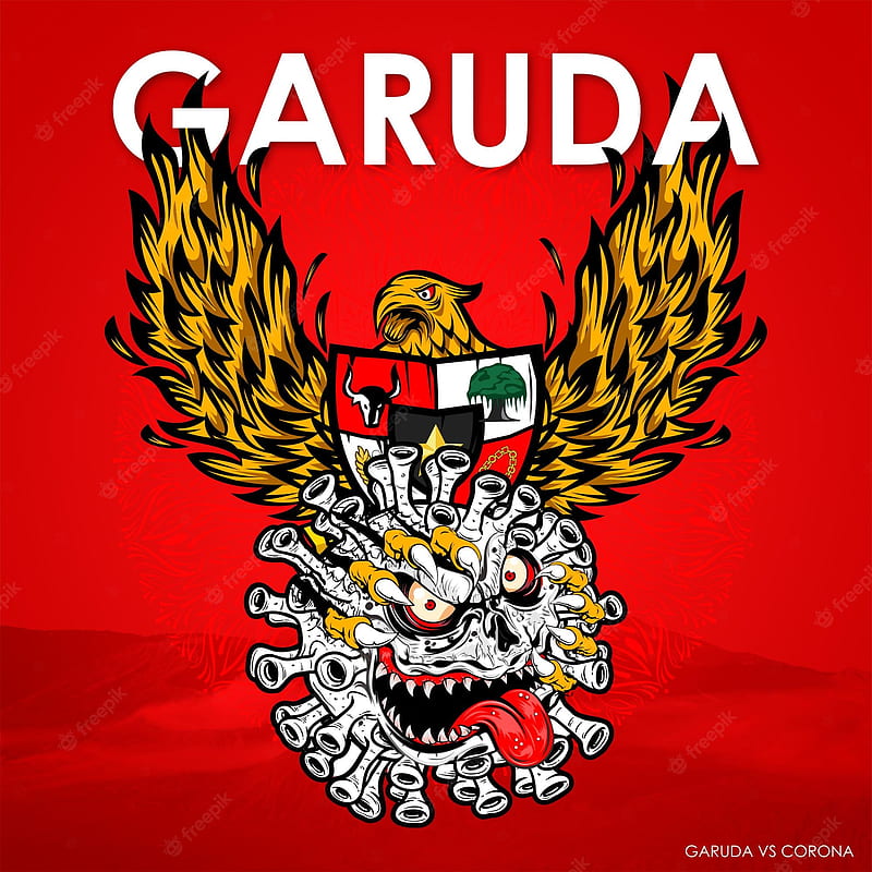 Garuda pancasila Vectors & Illustrations for, HD phone wallpaper