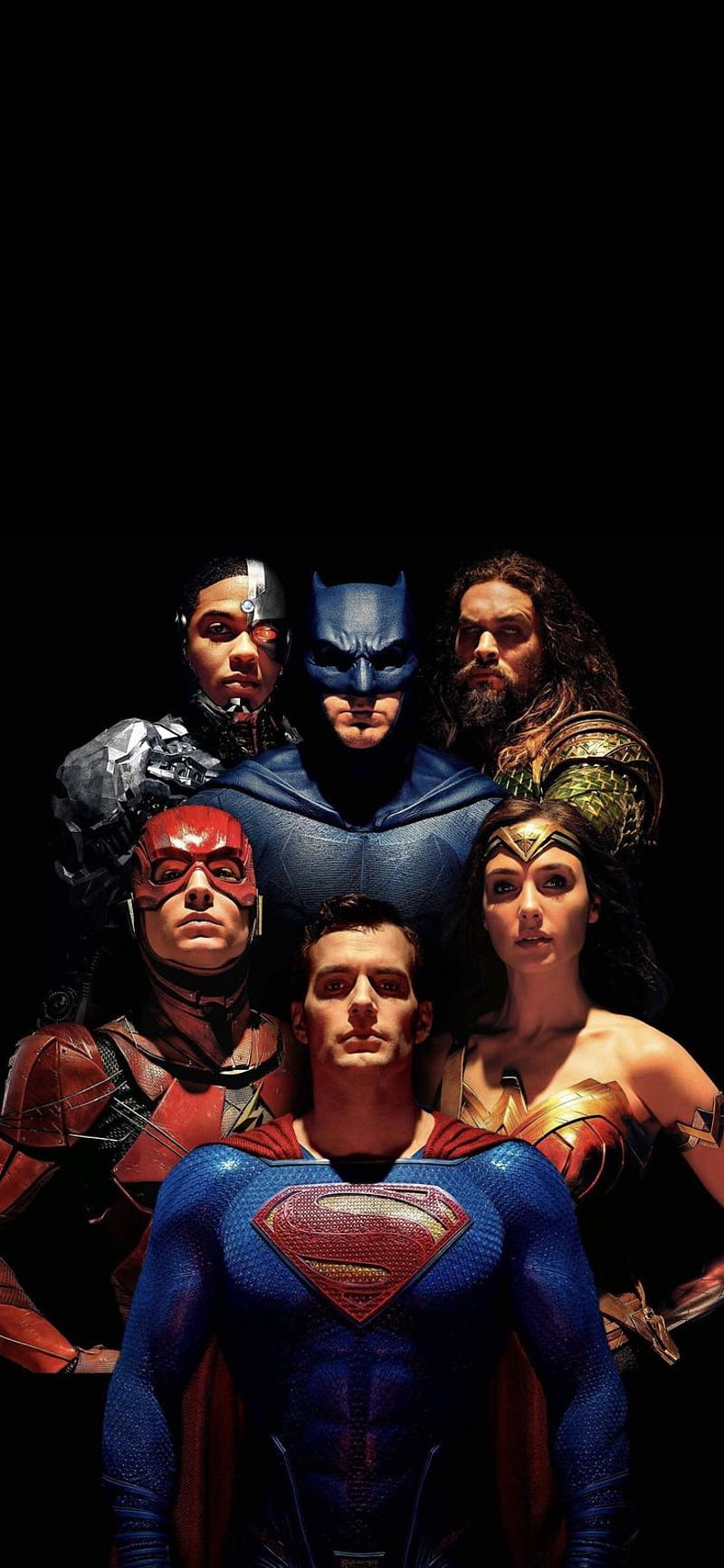Justice League, aquaman, batman, cyborg, dc, flash, superman, woman, wonder, HD phone wallpaper