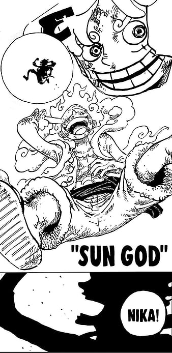 Luffy Sun God Nika (Gear 5) 4K Wallpaper iPhone HD Phone #3961g