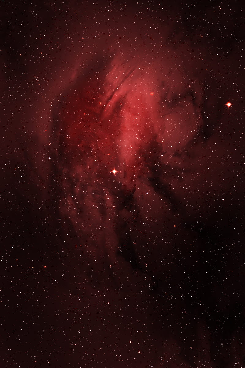 Red Galaxy, constellation, constellations, nova, space, HD phone wallpaper