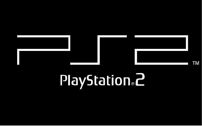 Playstation 2 Console, , playstation, logo, awesome, black, sony, 2, HD wallpaper