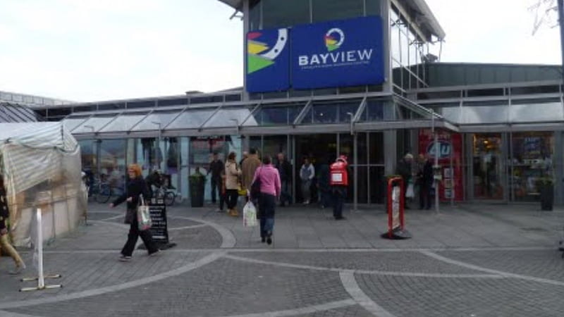The Bayview Shopping Centre, shops, places, wales, colwyn bay, HD wallpaper