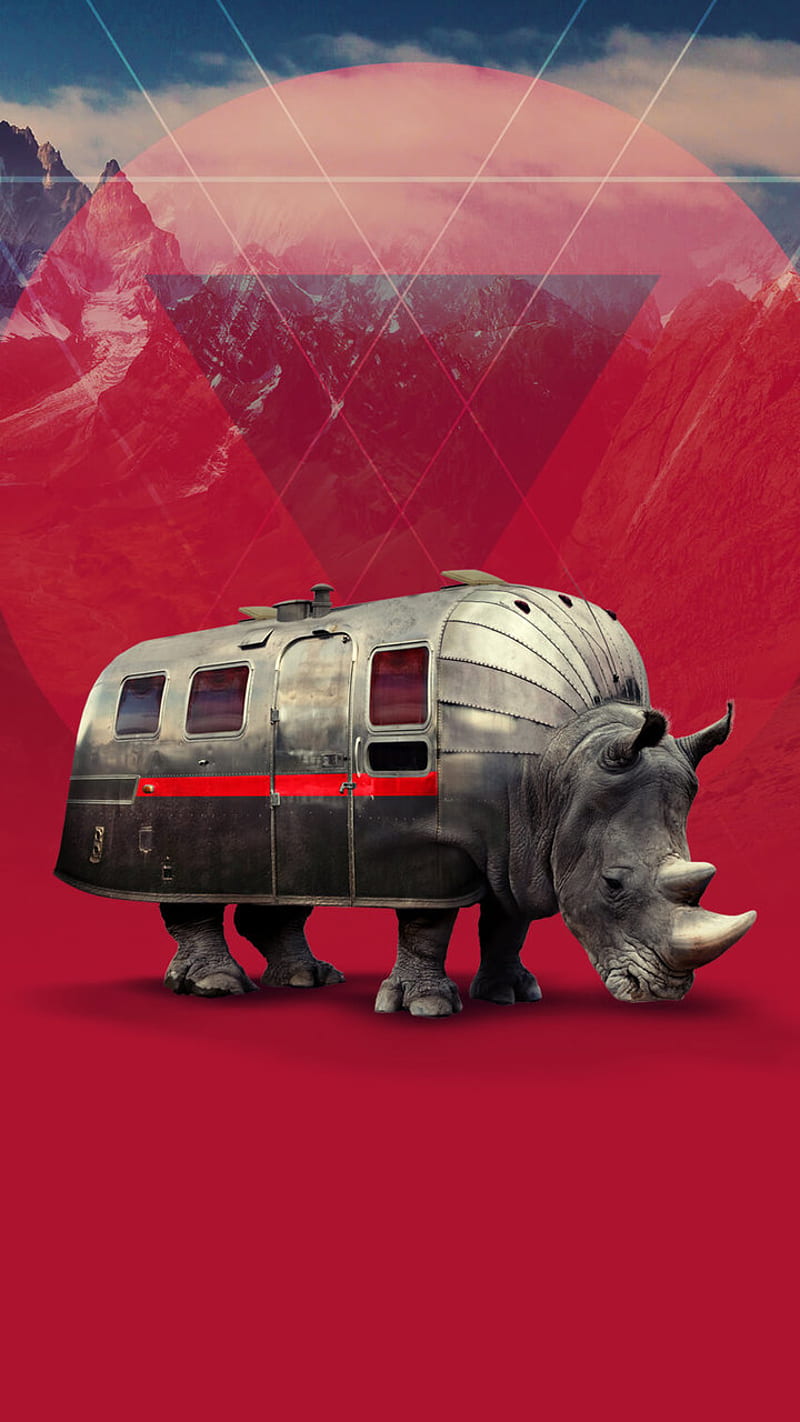 RV Rhino, concept, HD phone wallpaper