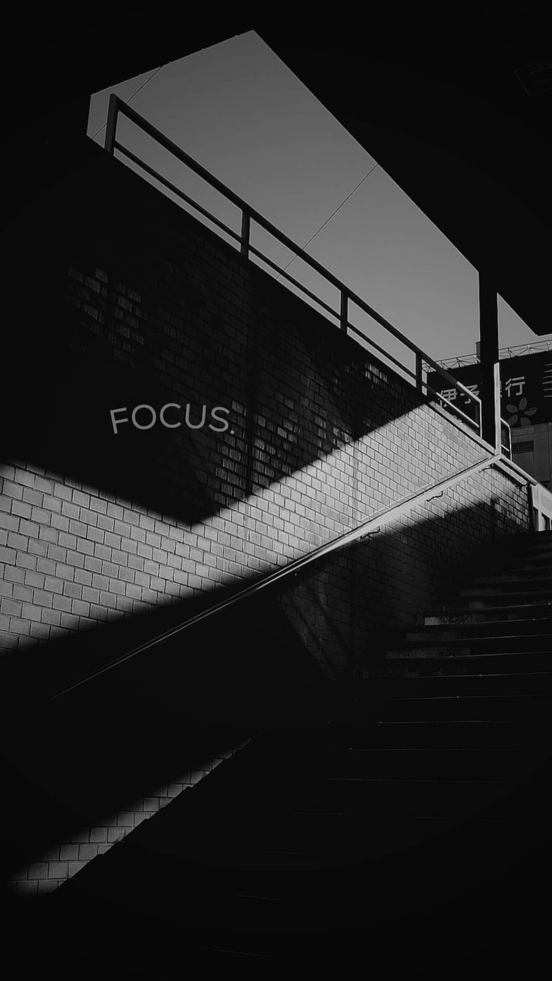 FOCUS, black, black n white, dark, good, nih4d, subway, trending, white, HD  phone wallpaper | Peakpx