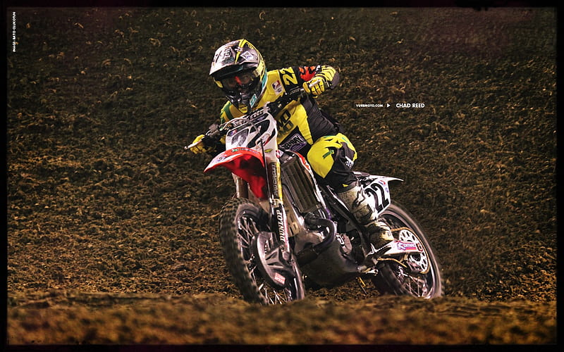 AMA Supercross fourth stop Auckland-Chad Reed, HD wallpaper