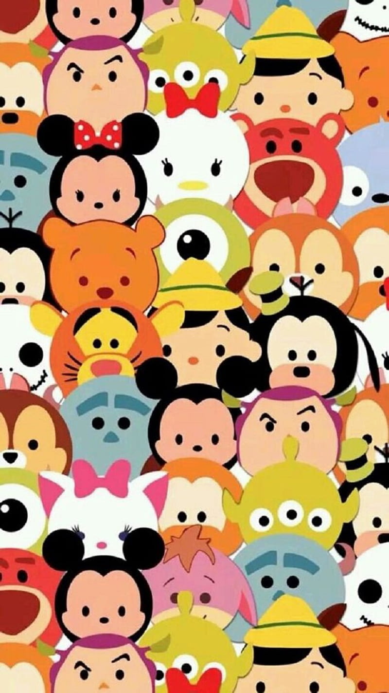 Disney Tsum Tsum, character, HD phone wallpaper | Peakpx