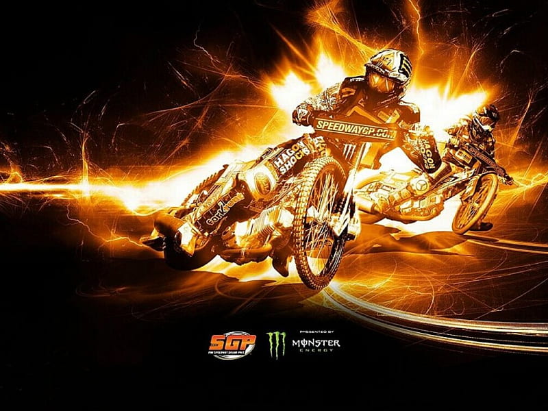 FIM Speedway GP, game, thrill, bike, speed, HD wallpaper